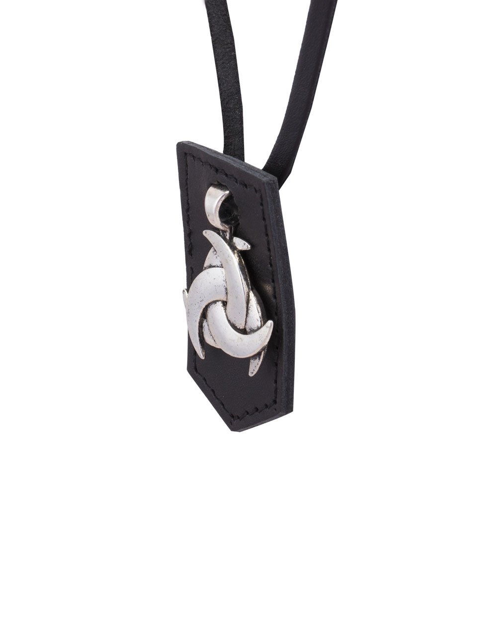 Silver Pendant with Blue Gemstone